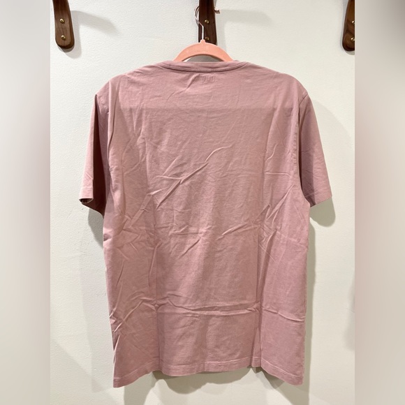 True Religion Jeans Men’s Box Logo Woodrose Pink Short Sleeve Tee Shirt Size XL - Picture 5 of 9